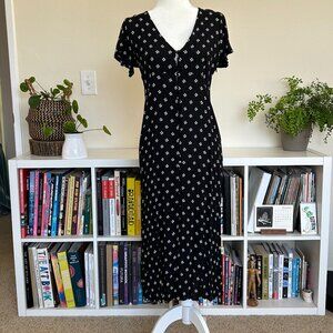 GAP - Cap Sleeve Button Down Dress